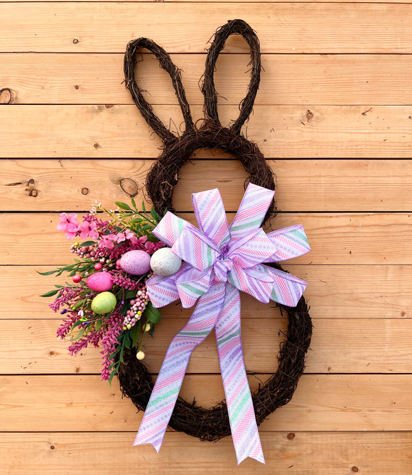 Bunny wreath (ready to ship)