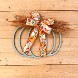 MINI Pumpkin Hangers (made to order) -Please select color from drop down menu.