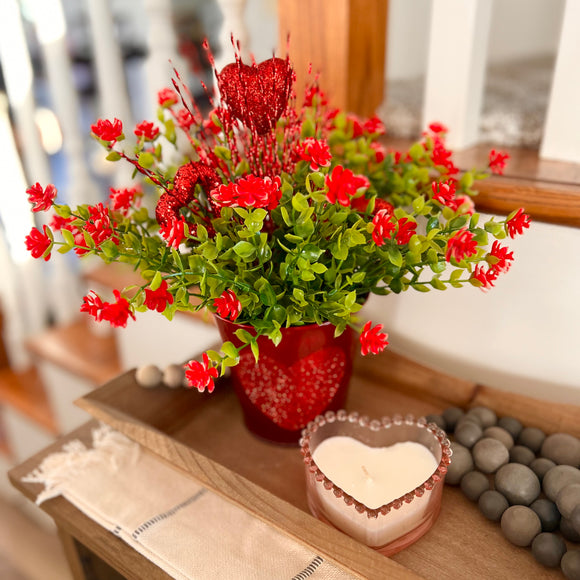 12x12” Valentines floral arrangement (made to order)