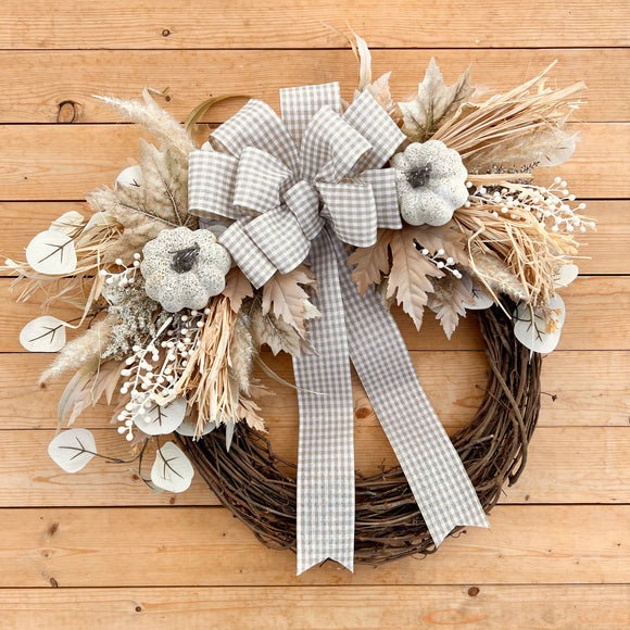 Boho Fall Wreath (ready to ship)