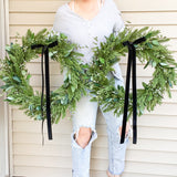 Evergreen and Juniper Wreath(made to order)