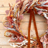 Fall Harvest Wreath (made to order)