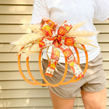 MINI Pumpkin Hangers (made to order) -Please select color from drop down menu.