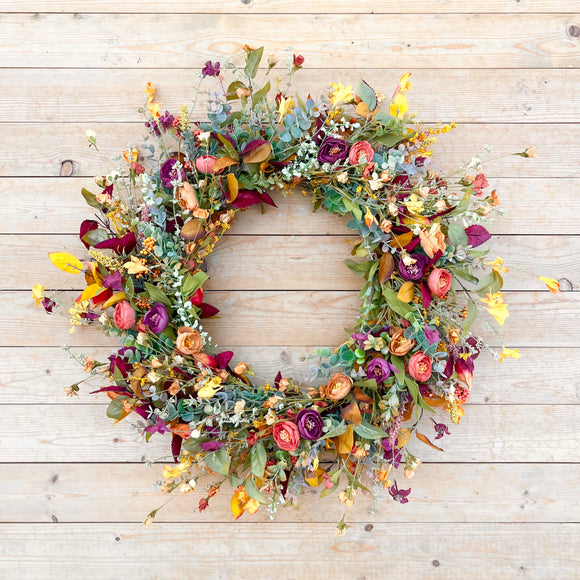 ***CANCELED- August 29th- Fall Wreath Workshop- The Artists' Garden, Rochelle, IL