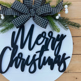 Shiplap Merry Christmas in Black (made to order)