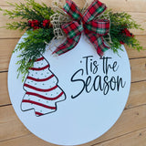 Tis the Season Door Hanger (ready to ship)