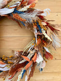 Fall Harvest Wreath (made to order)