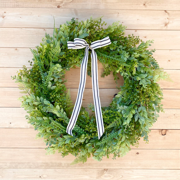 Fern Greenery Wreath (Made to Order)