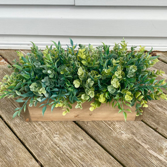 Neutral Greenery Box (Made to Order)